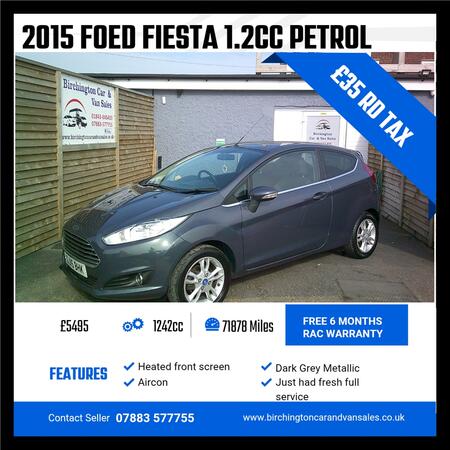 FORD FIESTA 1.3 Zetec